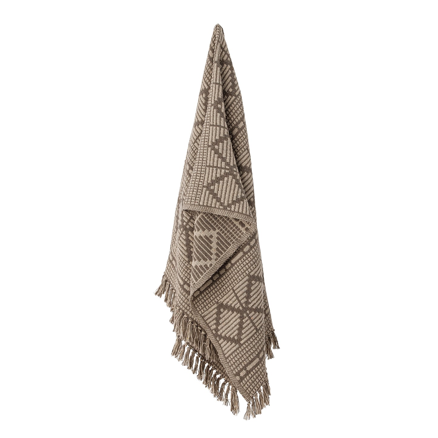 
                  
                    KICKI Brown Recycled Cotton Throw
                  
                