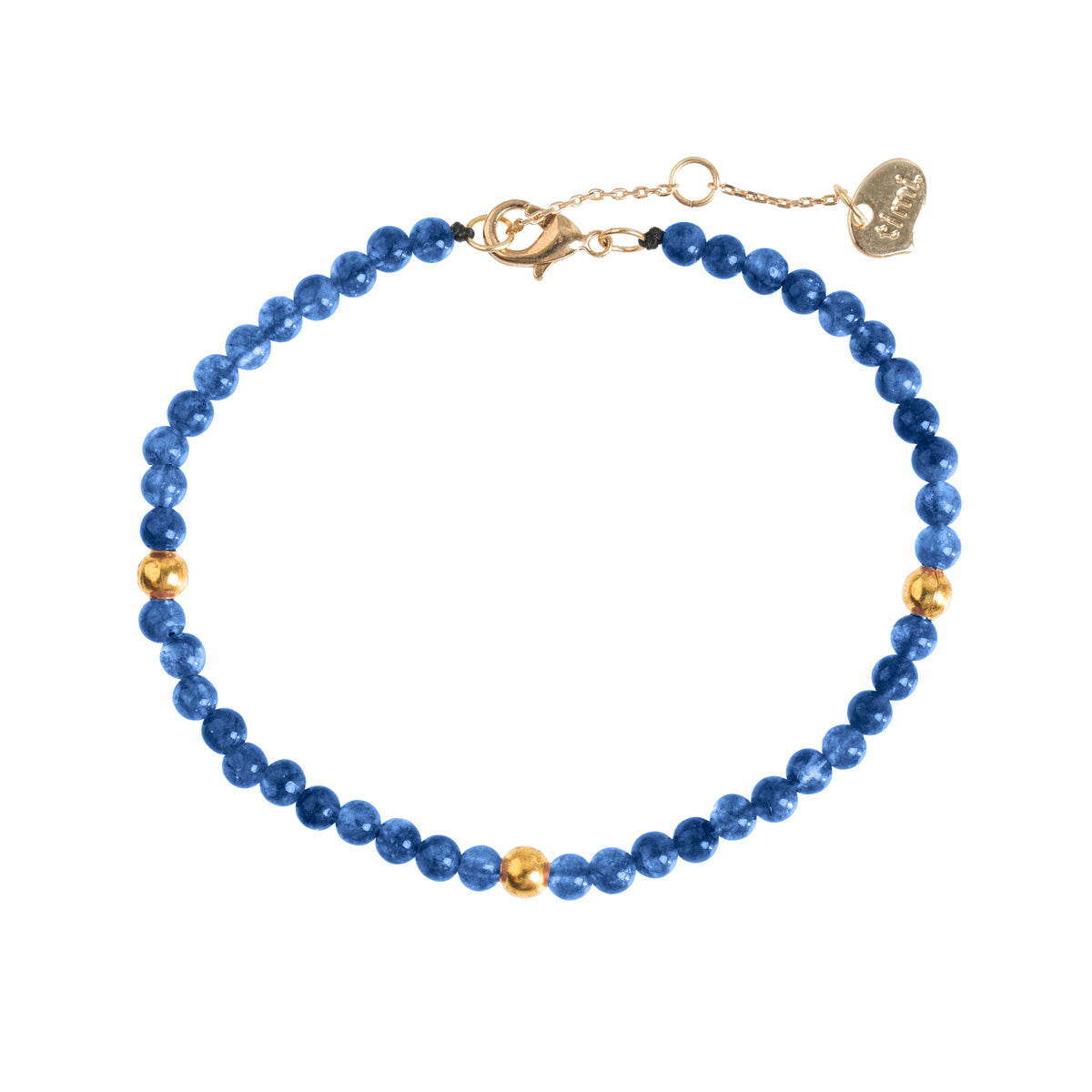 
                  
                    Armband aus blauen Lapisperlen
                  
                