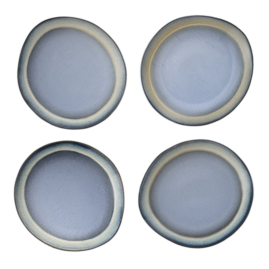 
                  
                    Set Of 2 Blue Ceramic 70's Dinner Plates
                  
                