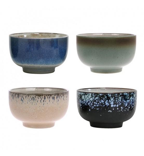 
                  
                    Set of 4 Ceramic 70s Bowls
                  
                