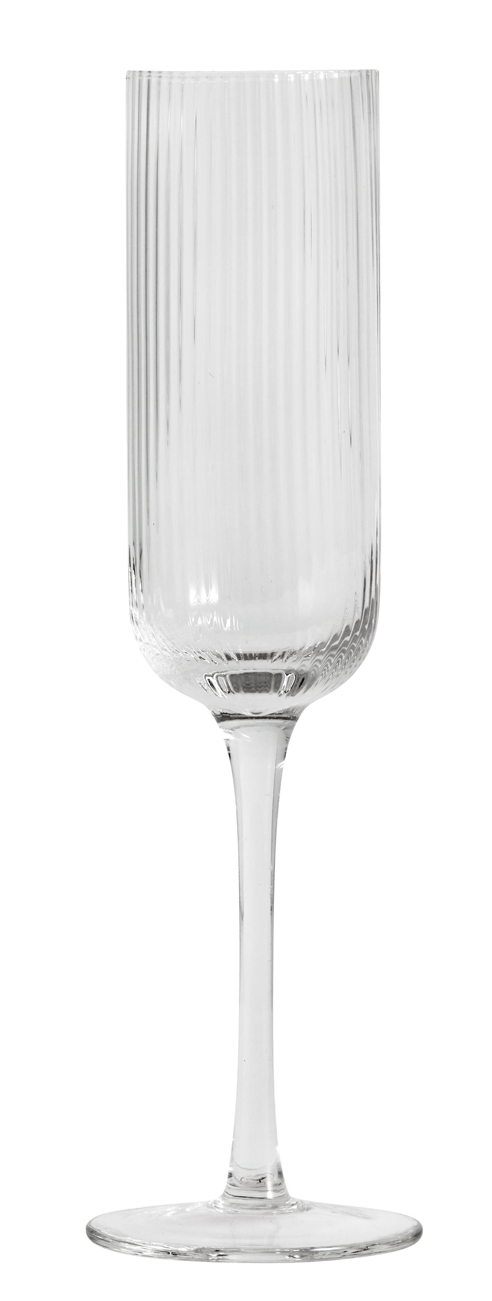 RILLY Clear Champagne Glass