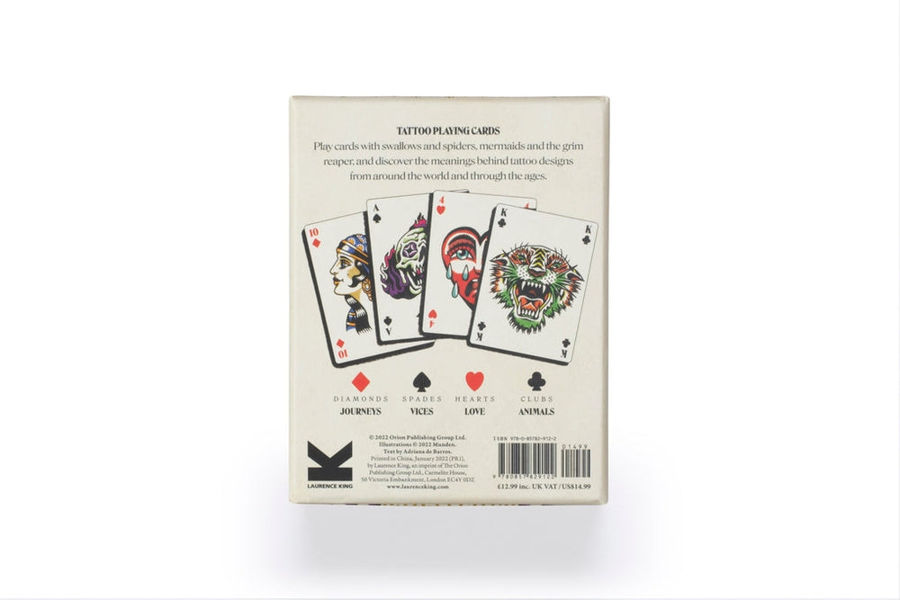 
                  
                    Tattoo-Spielkartenspiel
                  
                