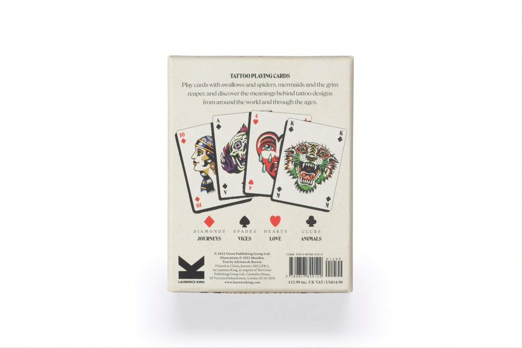 
                  
                    Tattoo-Spielkartenspiel
                  
                