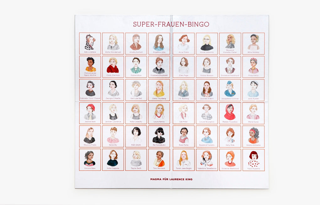 
                  
                    Super-Frauen-Bingo-Spiel
                  
                