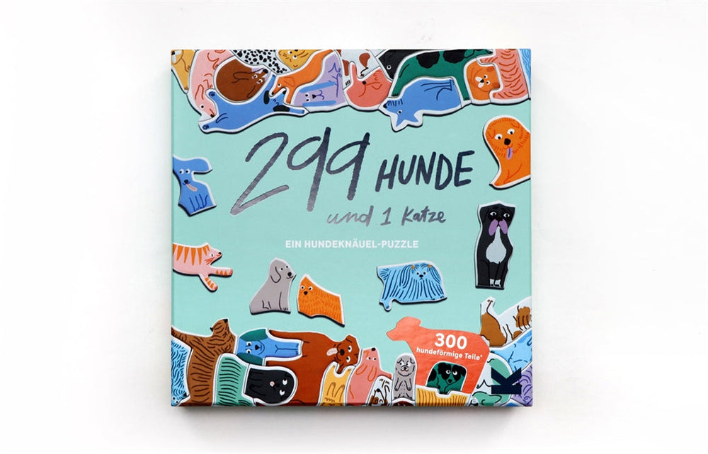 299 Hunde Und 1 Katze Puzzle
