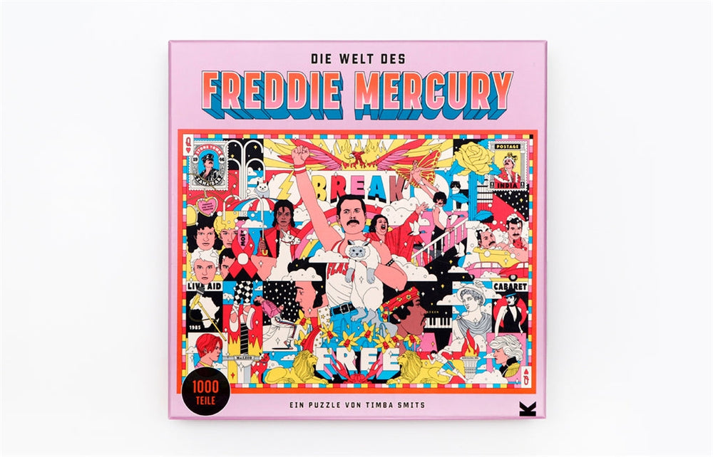 Die Welt Des Freddie Mercury Puzzles