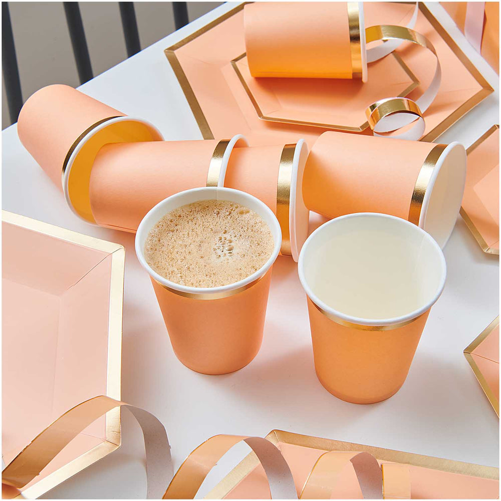 
                  
                    Apricot Gold Paper Cup Set
                  
                