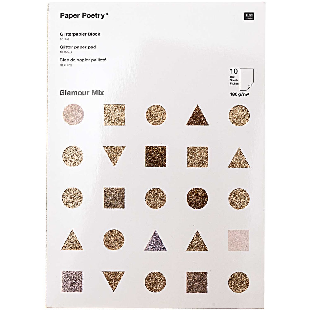 
                  
                    Glitter Glamour Papierblock
                  
                
