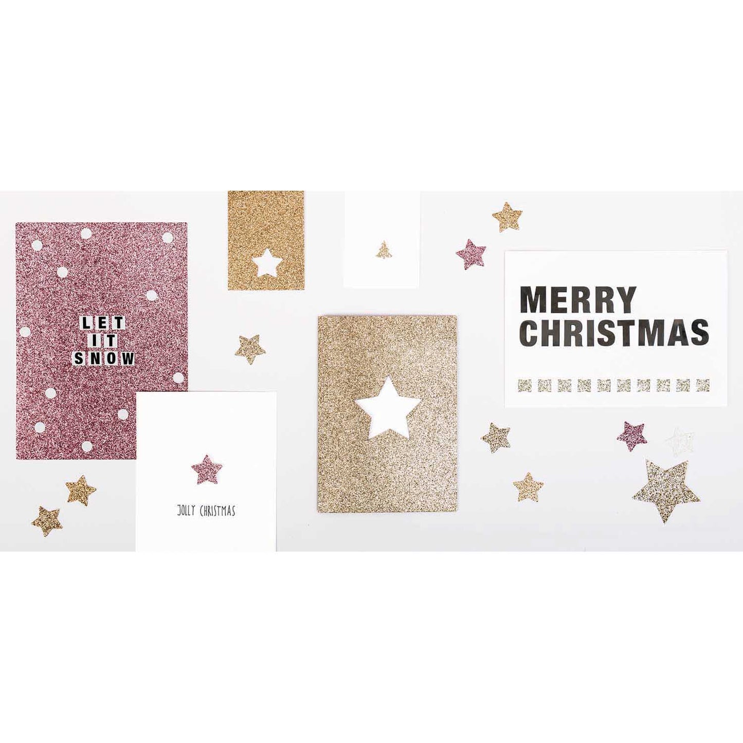 
                  
                    Glitzernder Nostalgie-Papierblock 
                  
                