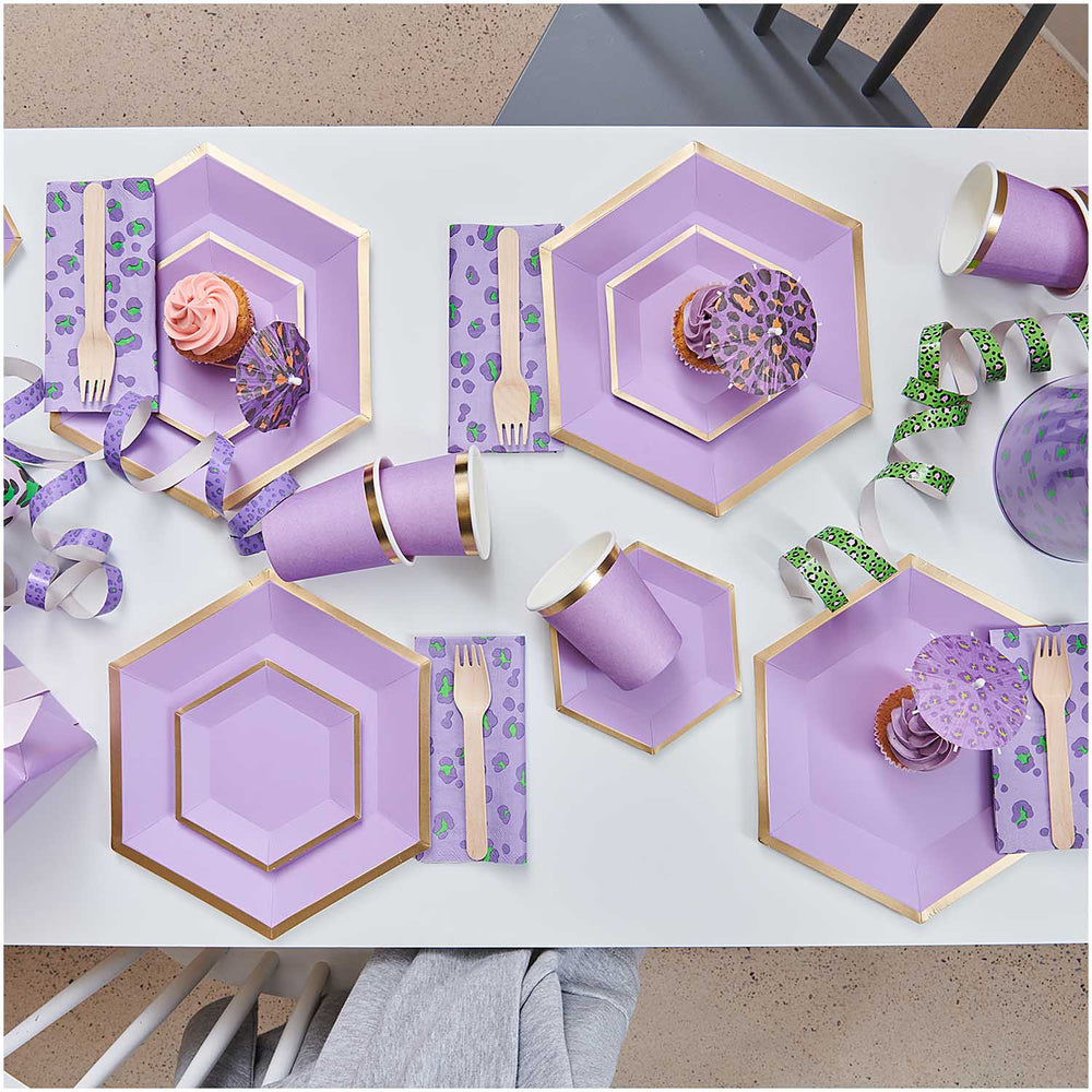 
                  
                    Lilac Green Acid Leo Servietten-Set
                  
                