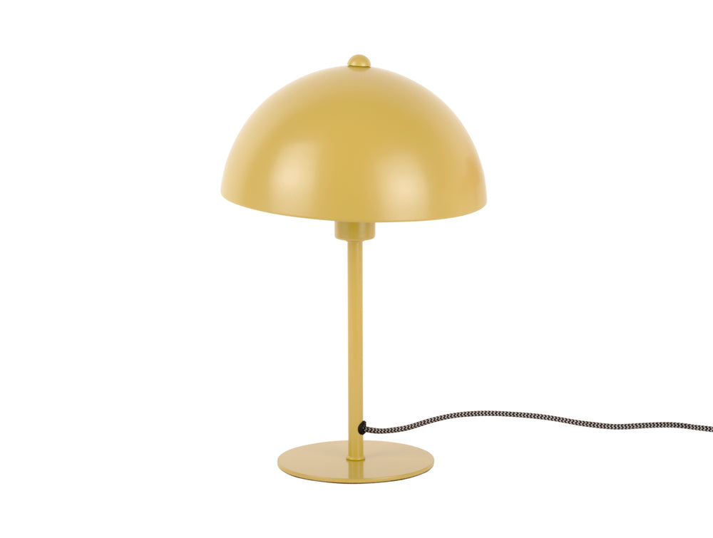 Weiche gelbe Mini Bonnet Tischlampe