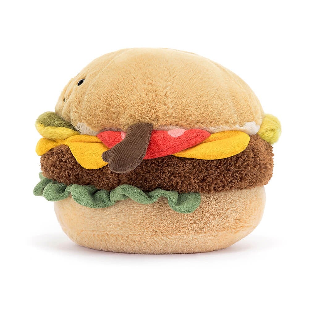 
                  
                    Lustiges Burger-Stofftier
                  
                
