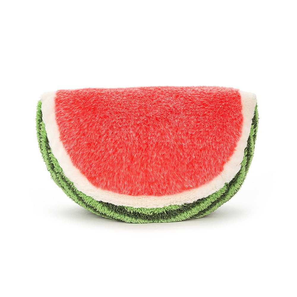 
                  
                    Lustiges kleines Stofftier mit Wassermelone
                  
                