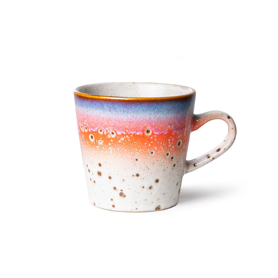 Asteroids 70er Keramik Americano Becher 