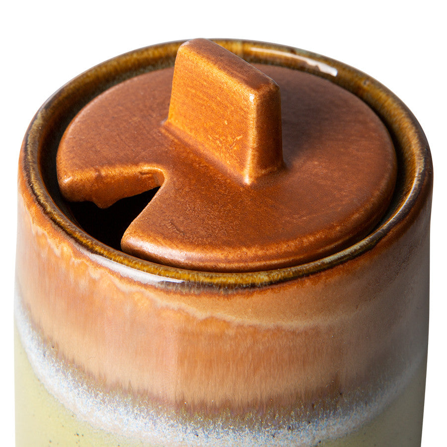
                  
                    Berry Peat 70er Keramik Zuckerdose 
                  
                