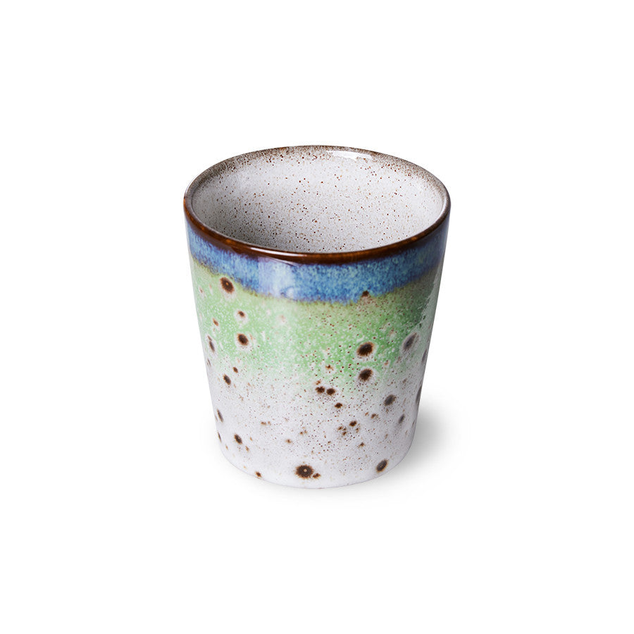 victoria+albert - Handgemachte Retro-Kaffeetasse aus Steinzeug  