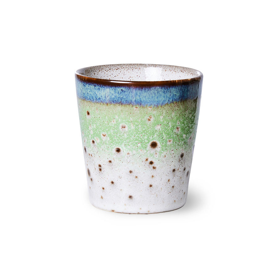
                  
                    Komet 70er Keramik Kaffeebecher 
                  
                