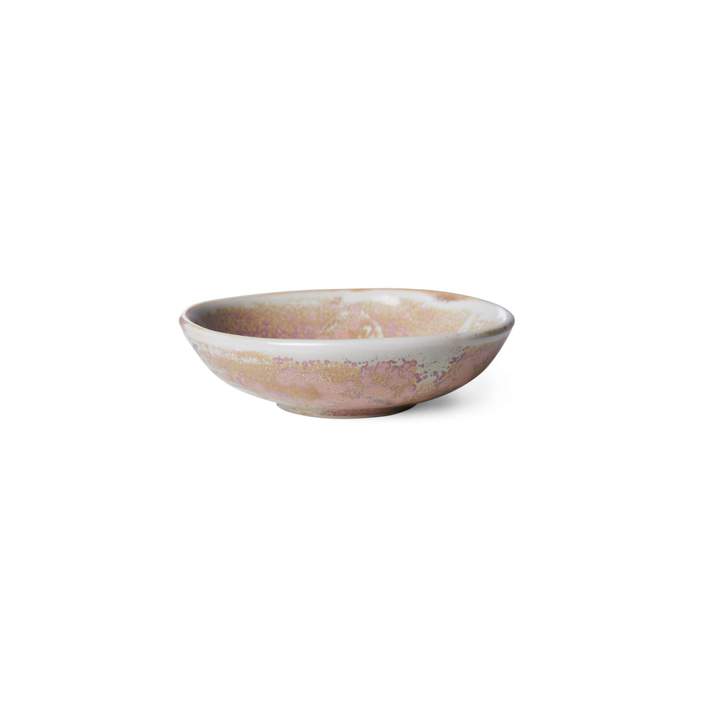 Small Rustic Pink Chef Ceramics Bowl
