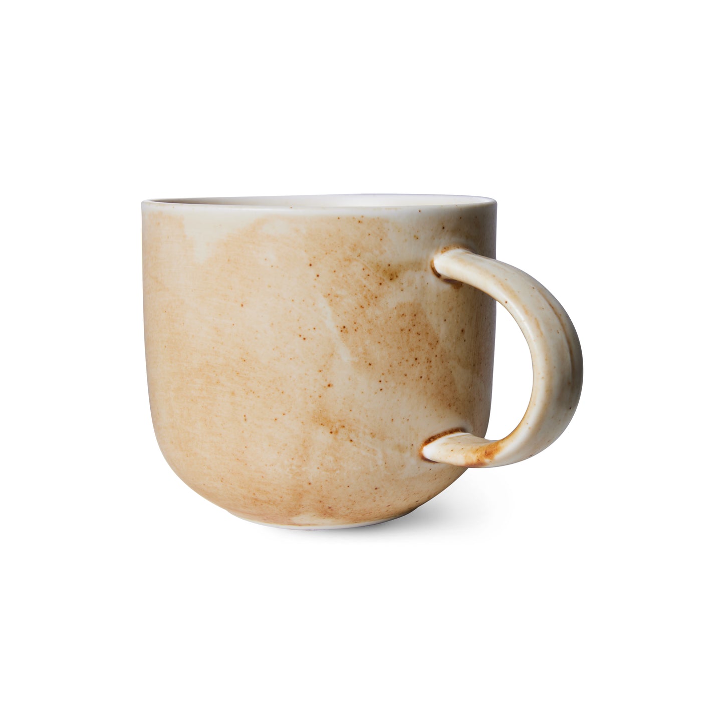 
                  
                    Rustikale cremebraune Chef-Keramiktasse
                  
                