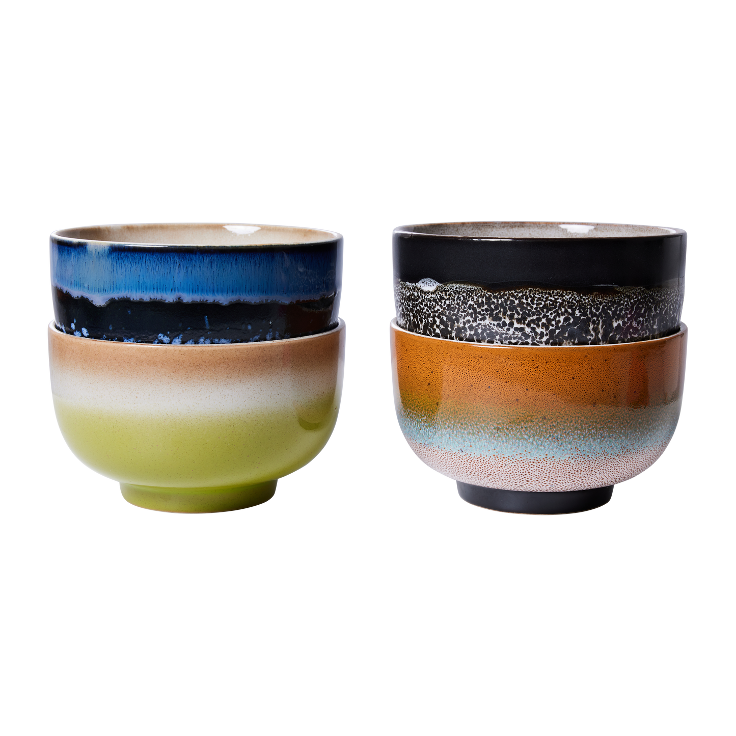 wohnen accessoires - Retro Nudel-Schale aus 70S Keramik 