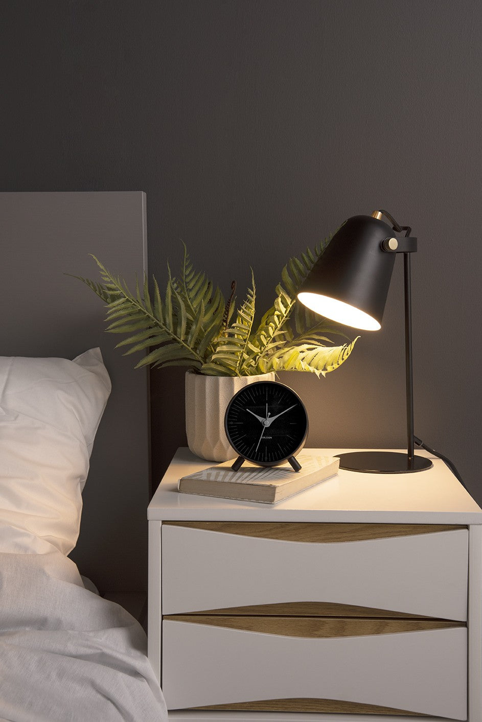 
                  
                    Black Index Alarm Clock
                  
                