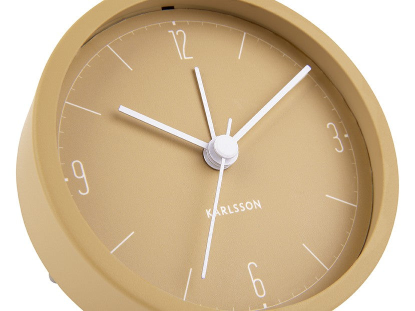 
                  
                    Ochre Yellow Numbers And Lines Alarm Clock
                  
                