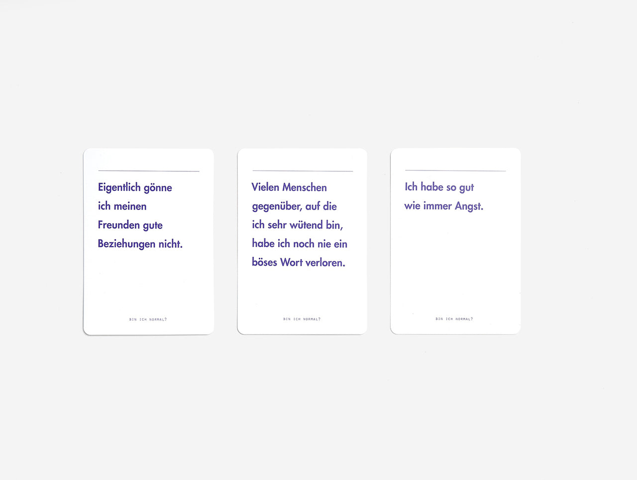 
                  
                    Bin Ich Normal? Card Set
                  
                