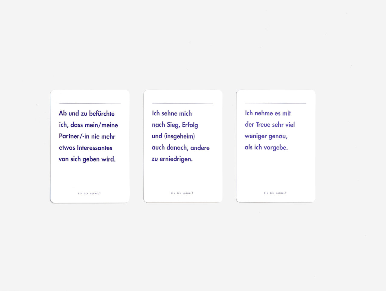 
                  
                    Bin Ich Normal? Card Set
                  
                