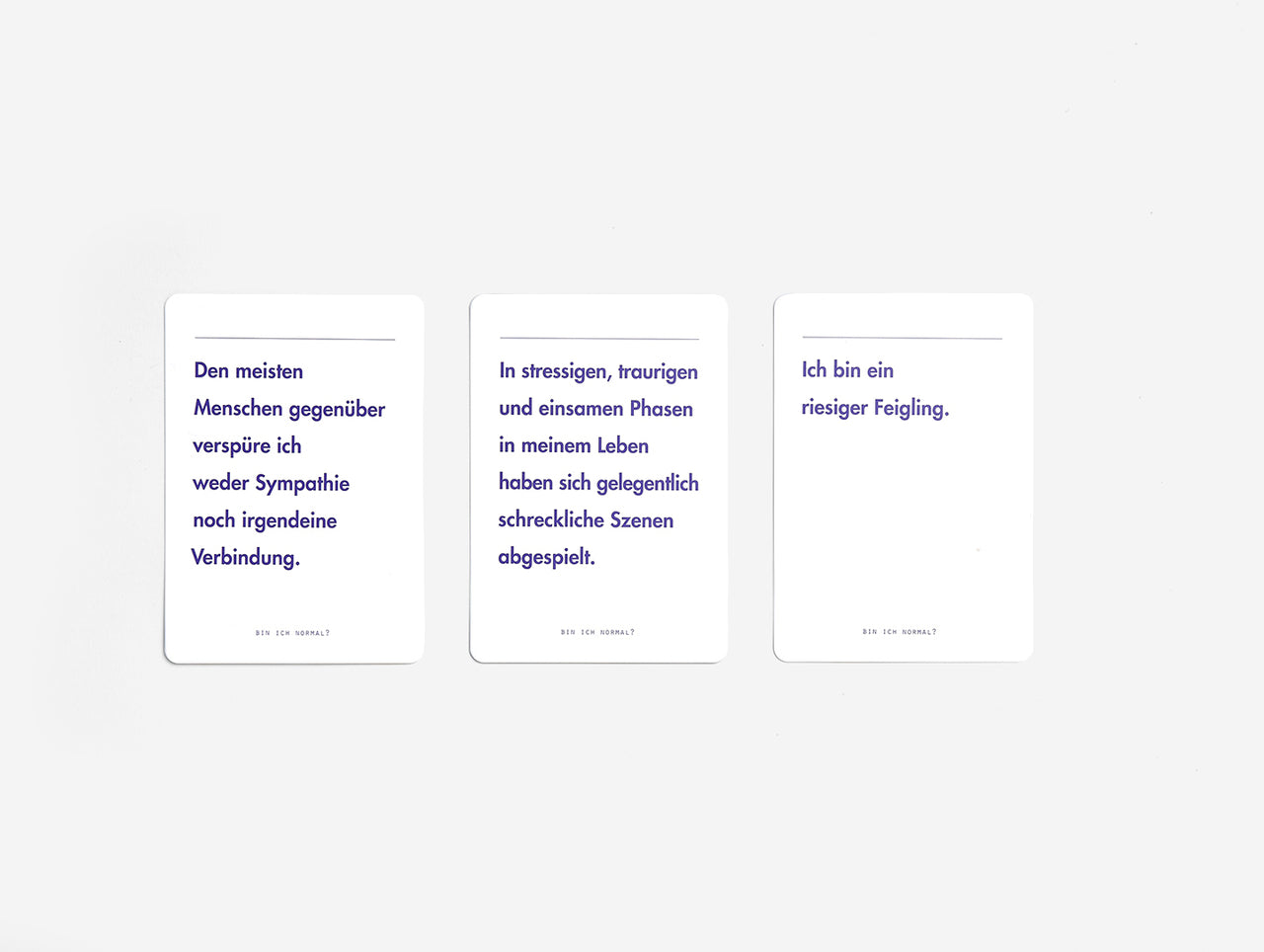 
                  
                    Bin Ich Normal? Card Set
                  
                