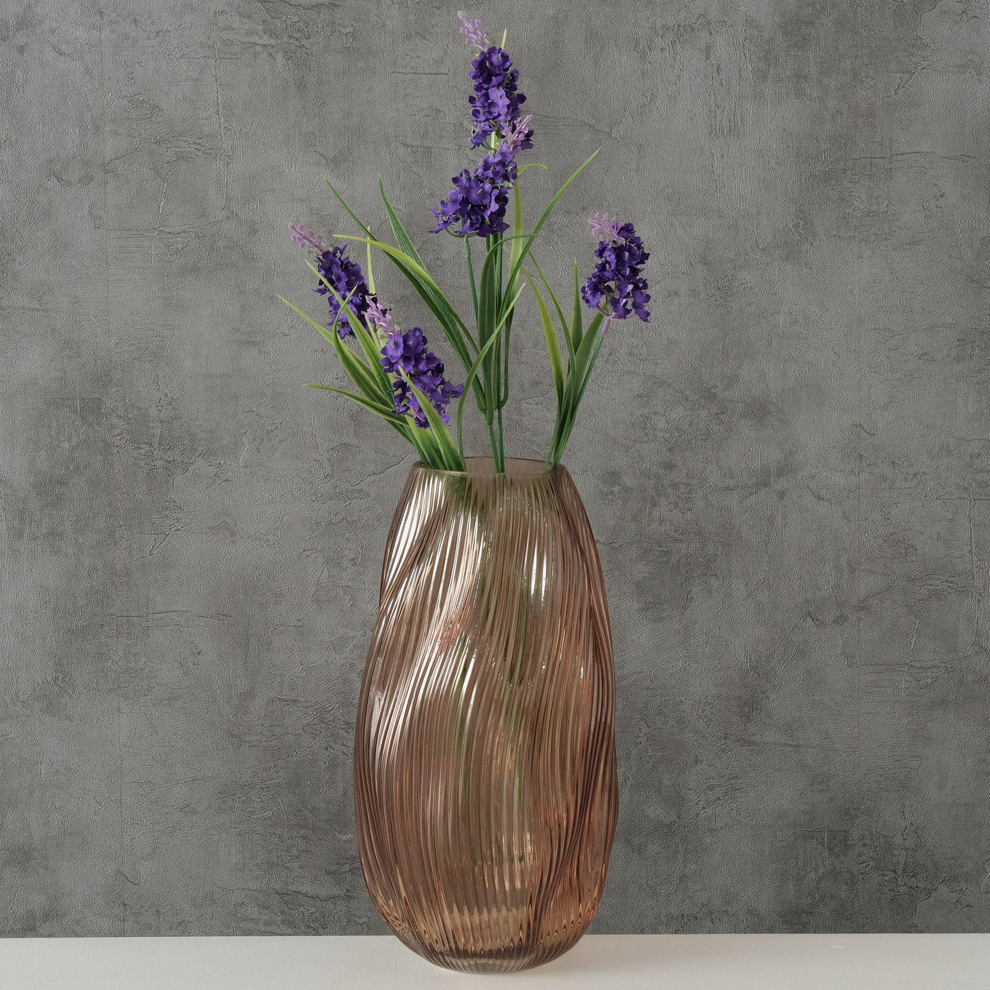
                  
                    SALUNA Beige Glass Vase
                  
                