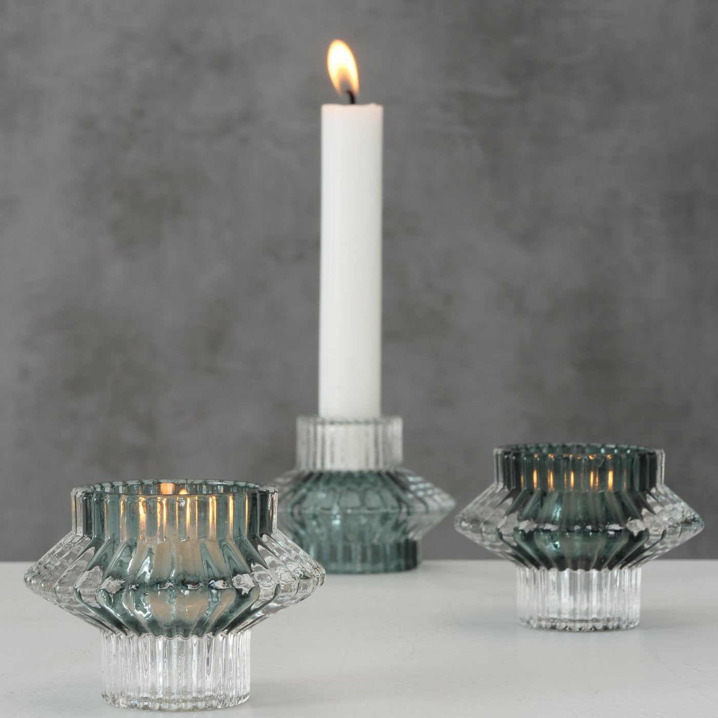 
                  
                    PHYLLIS Multicolour Round Glass Tealight Holder
                  
                