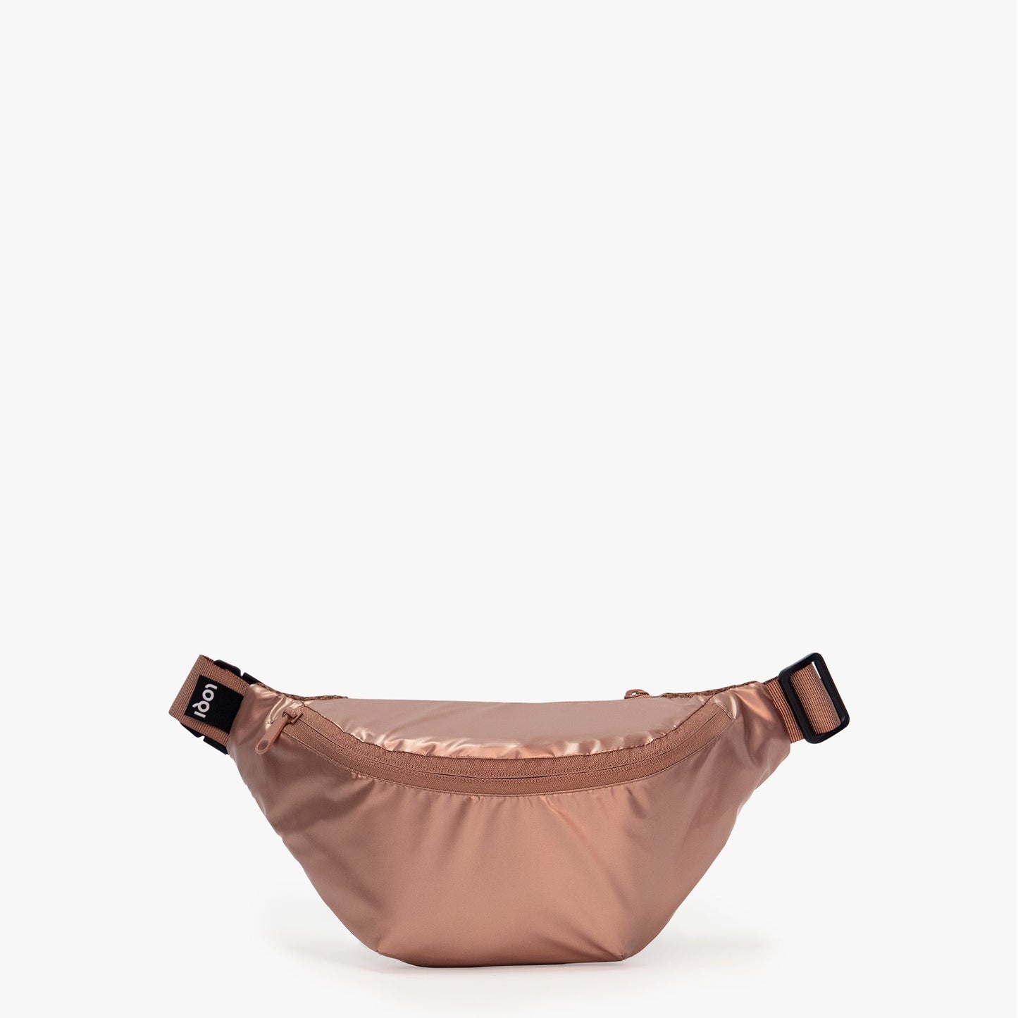 
                  
                    Gürteltasche in Metallic-Roségold
                  
                