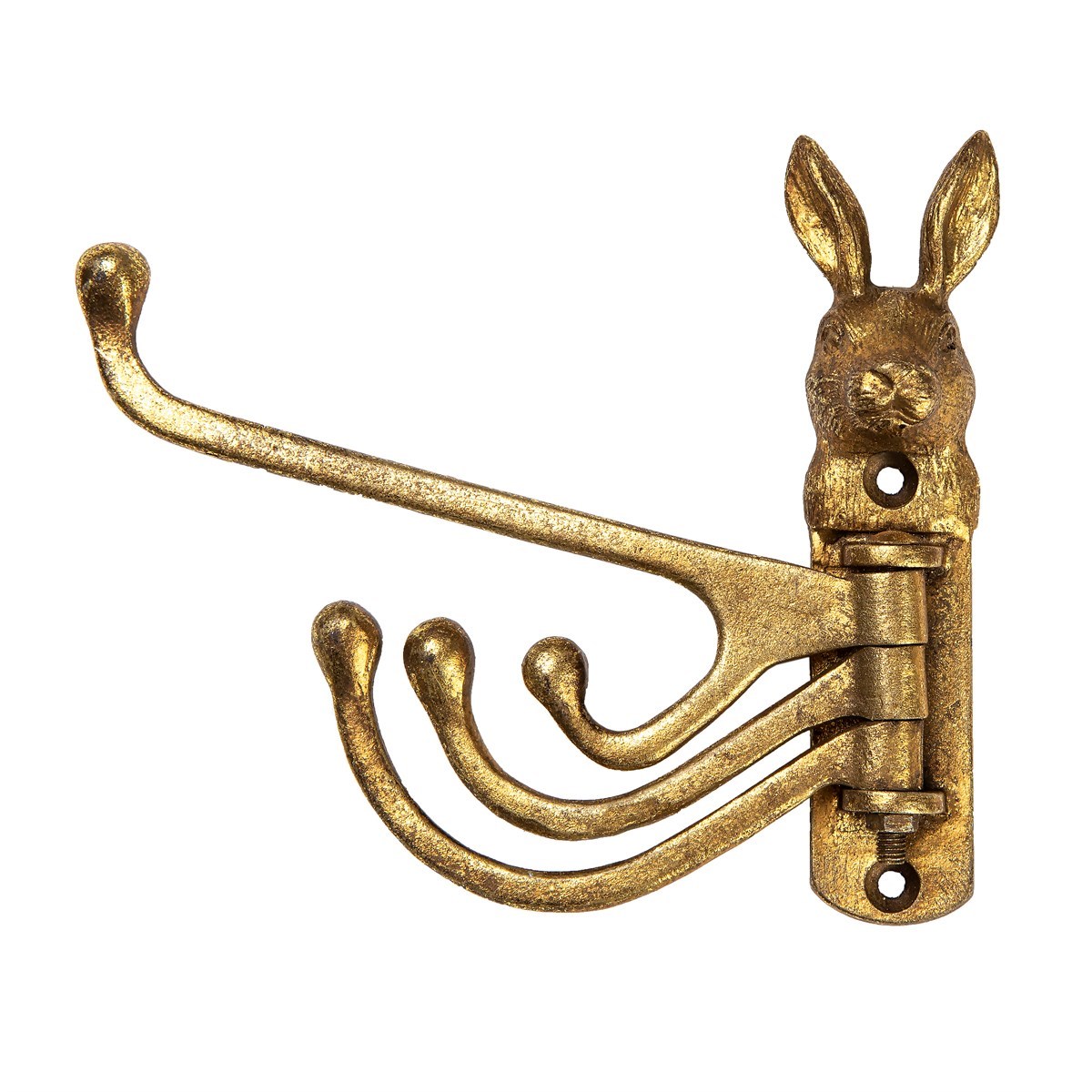 
                  
                    Goldfarbener Kaninchen-Mehrfachhaken
                  
                