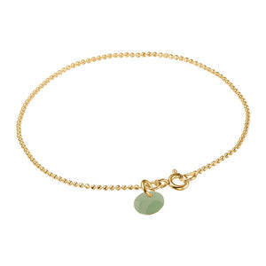 
                  
                    Dusty Green Ball Chain Bracelet
                  
                