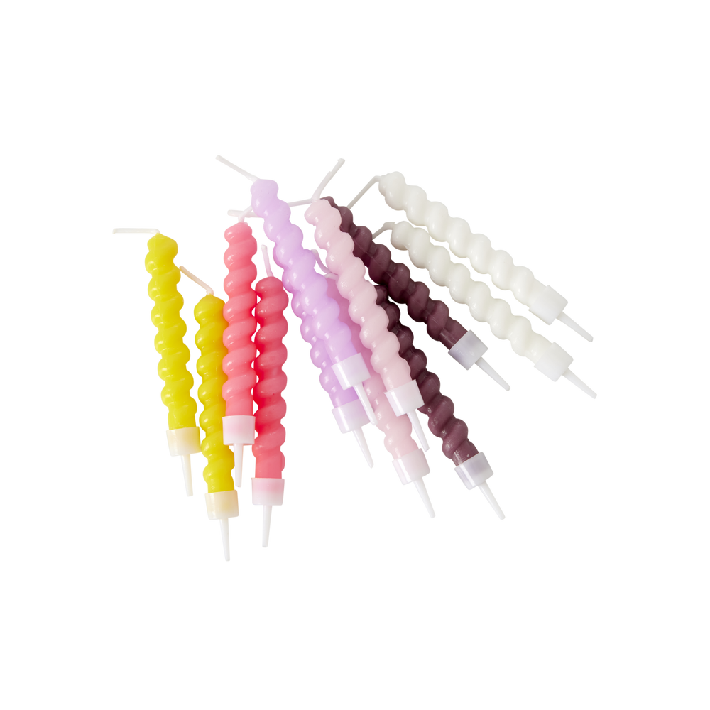 
                  
                    Mulitcolour Twisted Cake Candle Set Of 12
                  
                