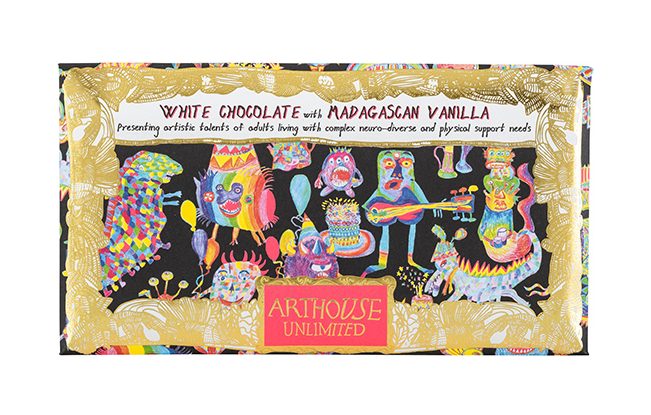 
                  
                    MONSTER PARTY Gorillas Madagaskar Vanille Weiße Schokolade
                  
                