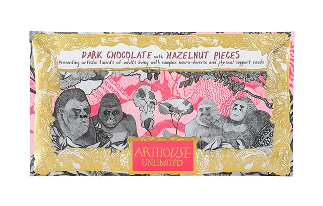 
                  
                    GORILLAS Angels Of The Deep Hazelnut Dark Chocolate
                  
                