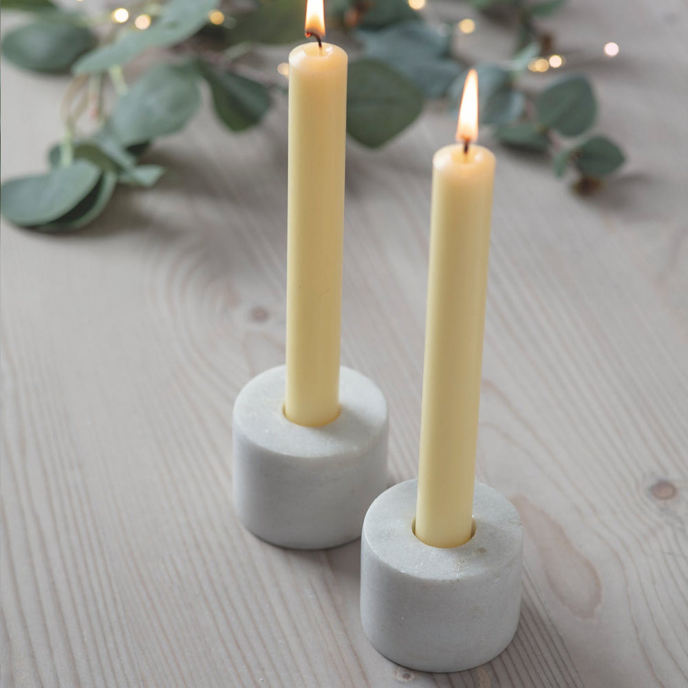 Pair of burleigh candle holders