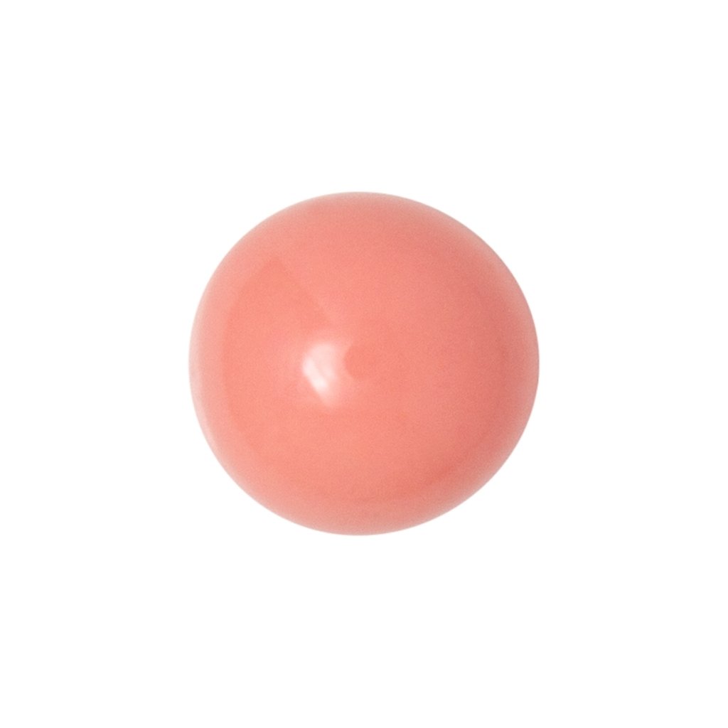 
                  
                    Burnt Coral Enamel Ball Sterling Silver Ear Stud
                  
                