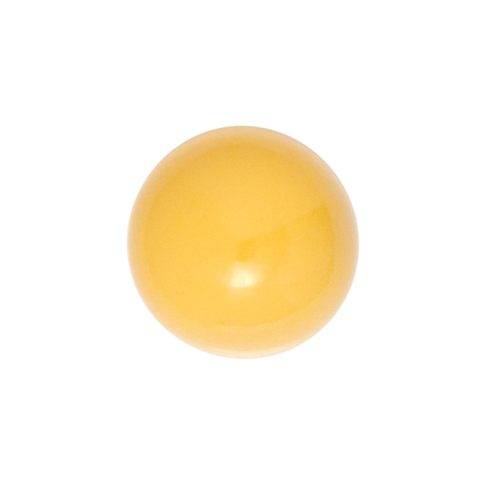 
                  
                    Ohrstecker aus Sterlingsilber mit gelber Emaillekugel
                  
                