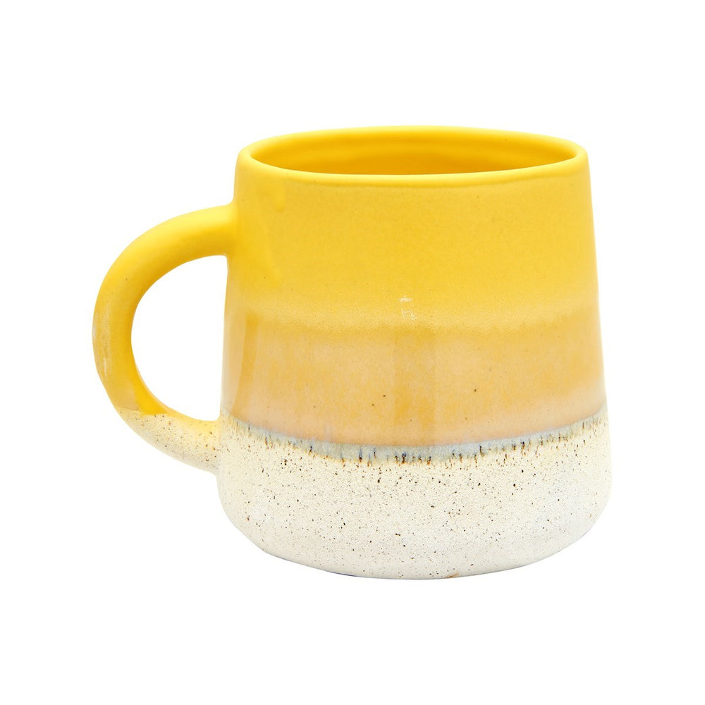 Tasse mit gelber Mojave-Glasur