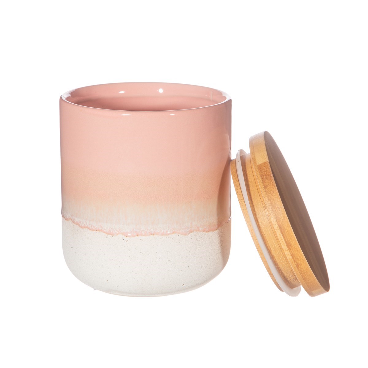 
                  
                    Pink Mojave Glaze Canister
                  
                