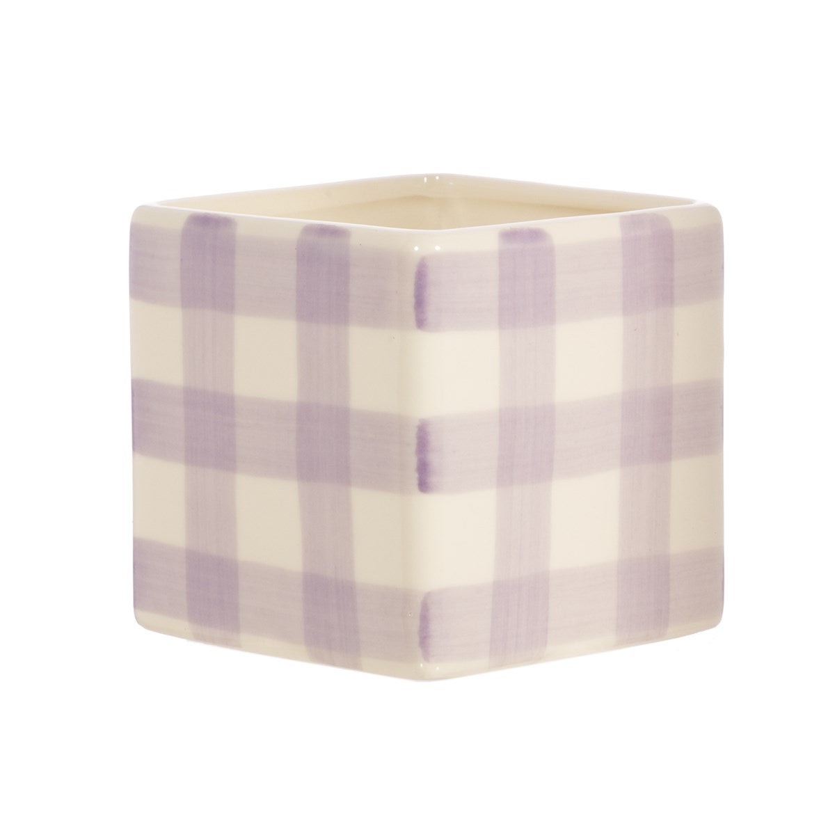 
                  
                    Lila Gingham-Pflanzer
                  
                