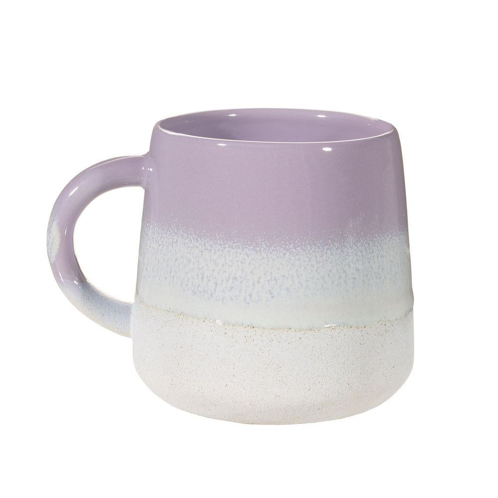 Tasse mit lila Mojave-Glasur