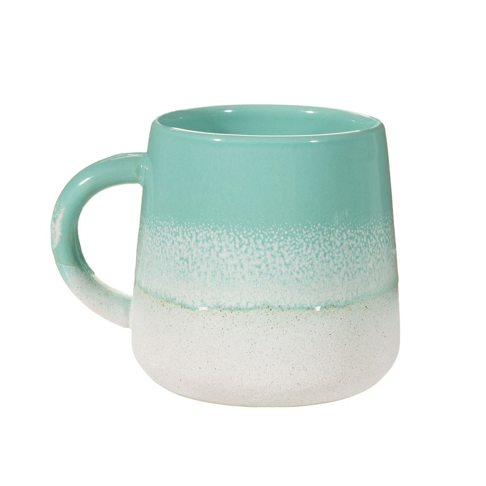 Mintgrüne Mojave-Glasur-Tasse