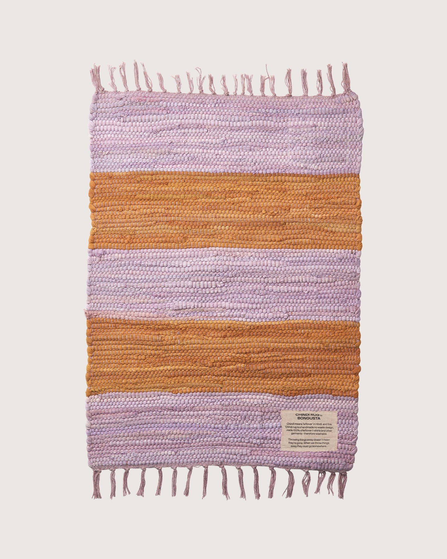 
                  
                    Lila &amp; Goldener Chindi 45X60Cm Teppich
                  
                