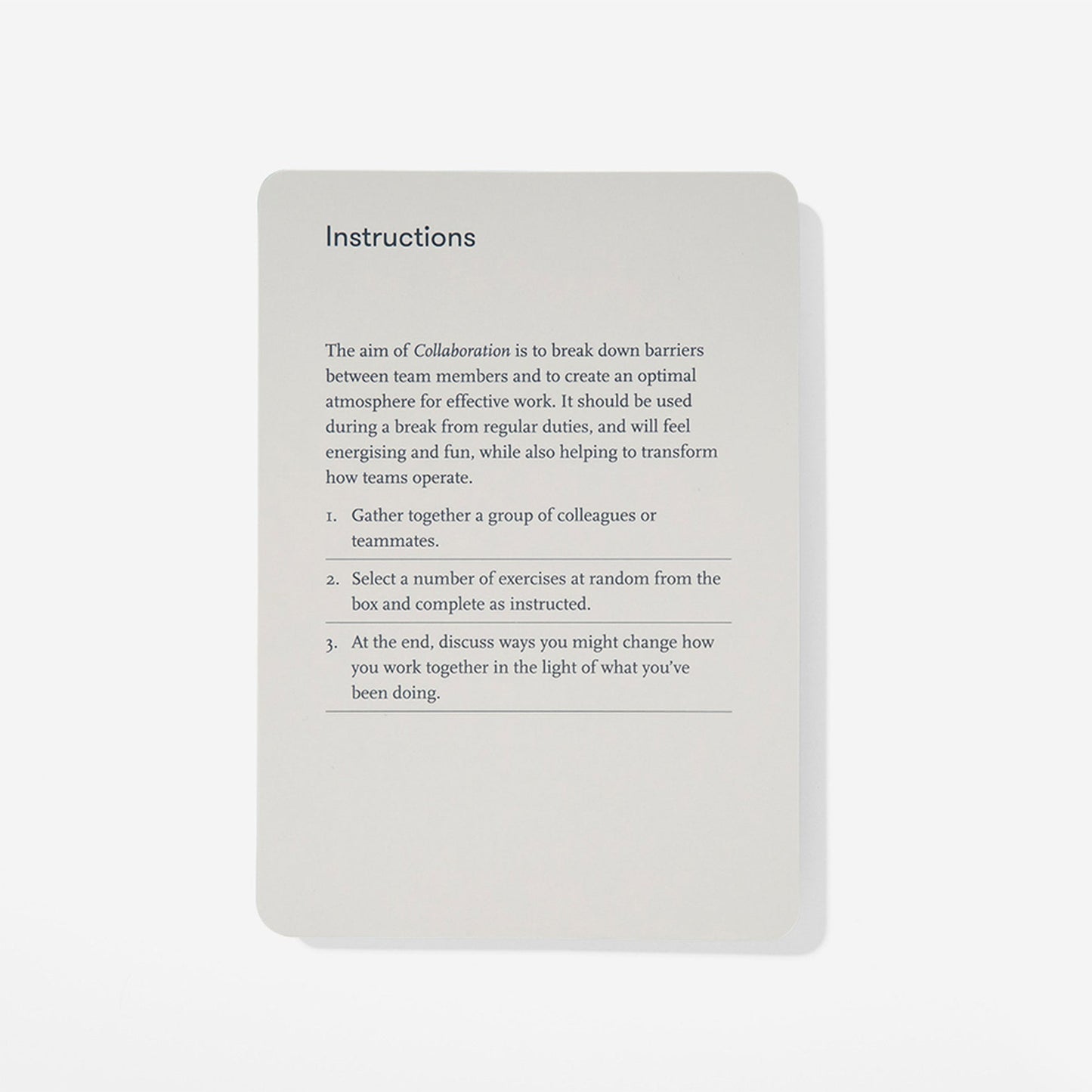 
                  
                    Collaboration Card Set
                  
                