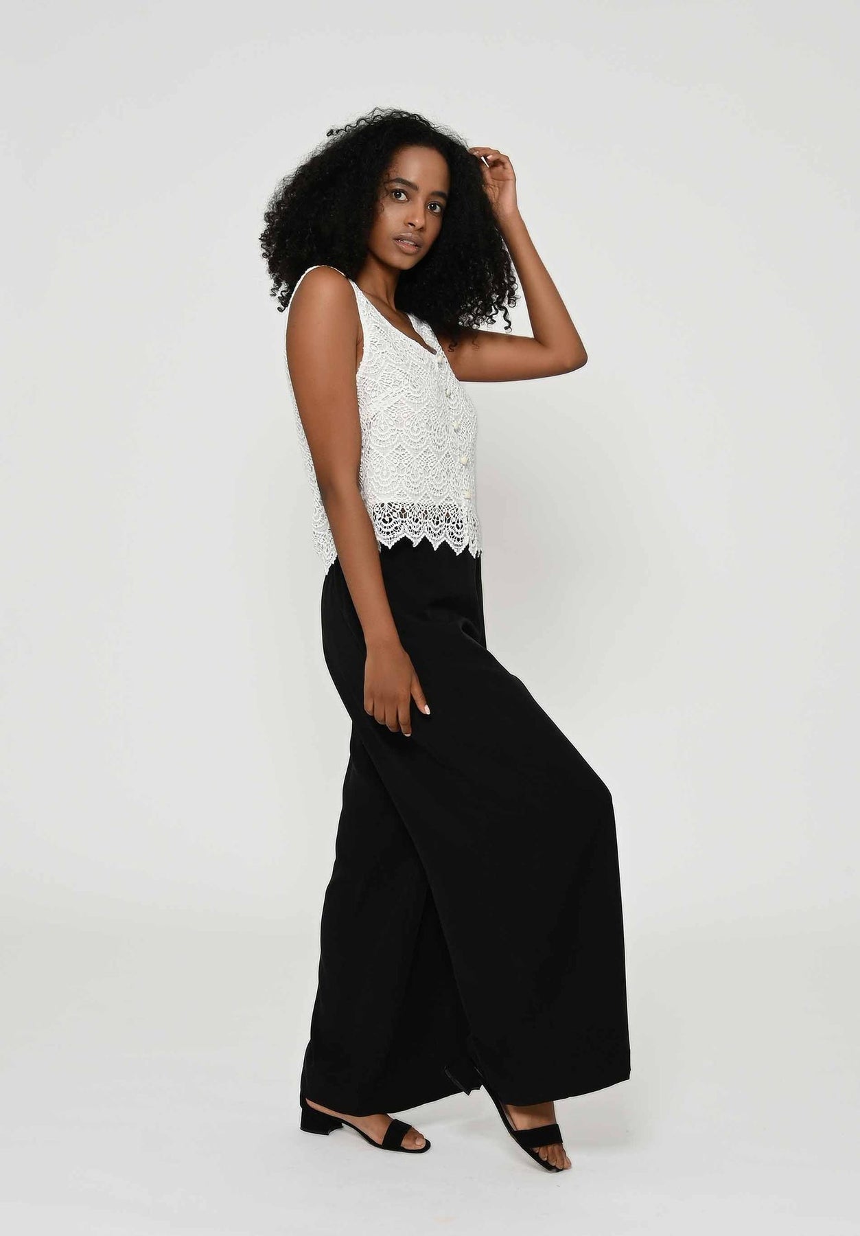 
                  
                    SANDROSE Black Trousers
                  
                