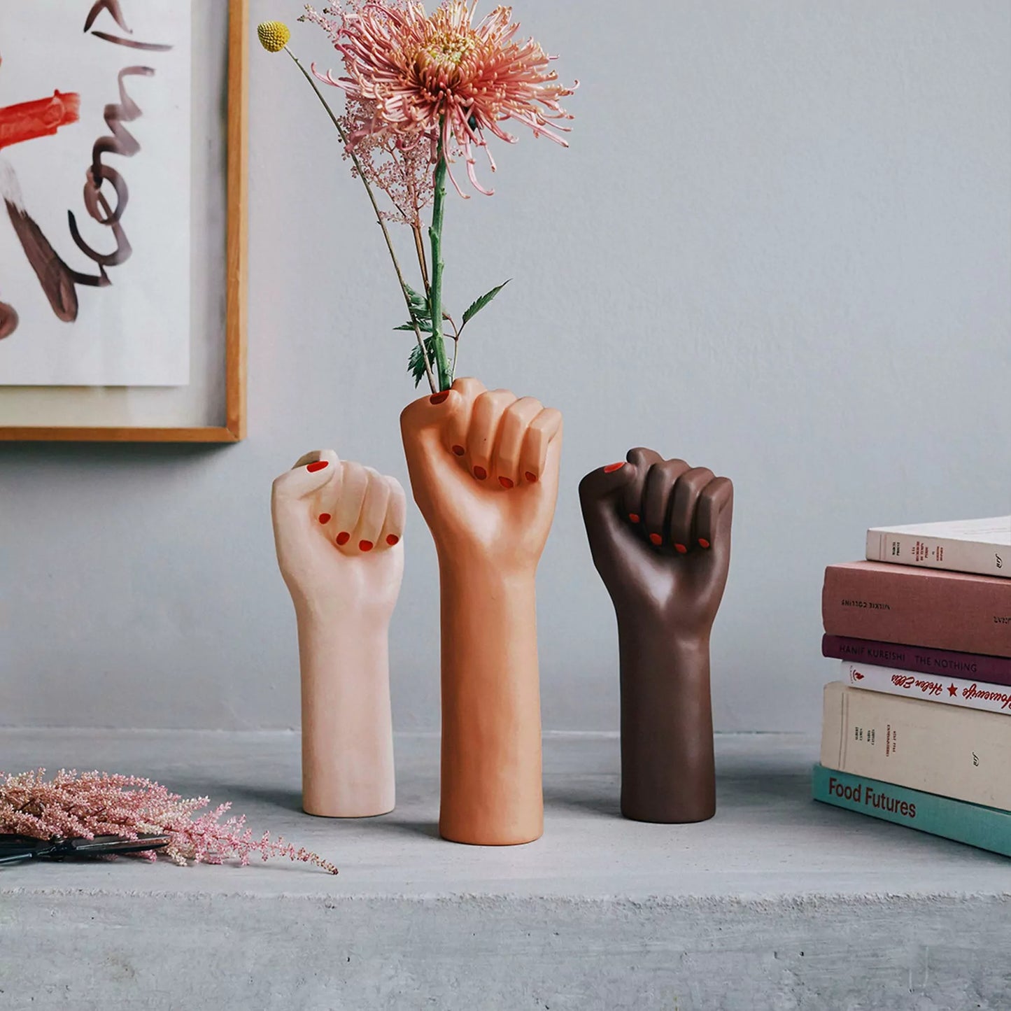 
                  
                    Big Brown Girl Power Vase
                  
                