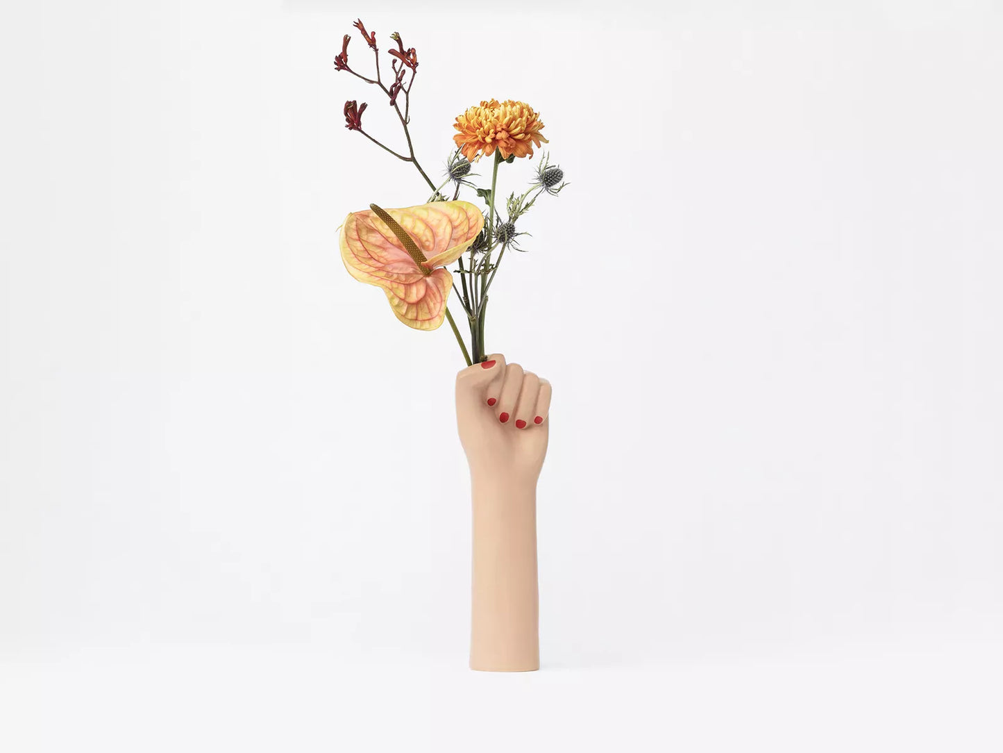 
                  
                    Große braune Girl-Power-Vase 
                  
                